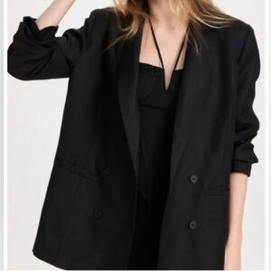 NWT Lioness Wyoming Black Blazer Oversized Size 12